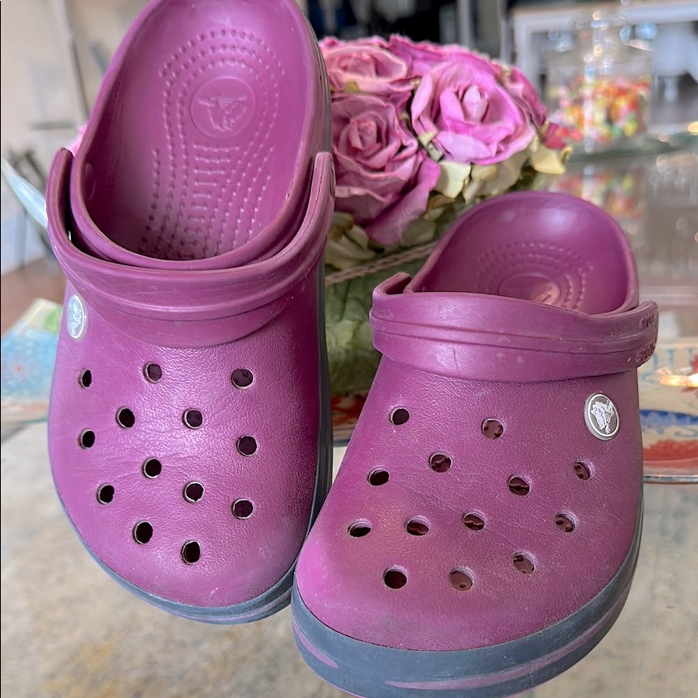 CROCS COLORFUL WOMEN’S purple/dk pink